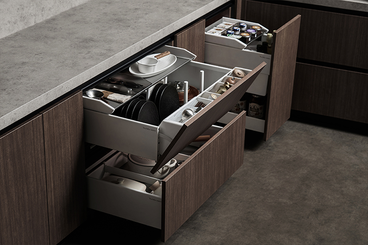 Quick Series Pull-out Dish Basket