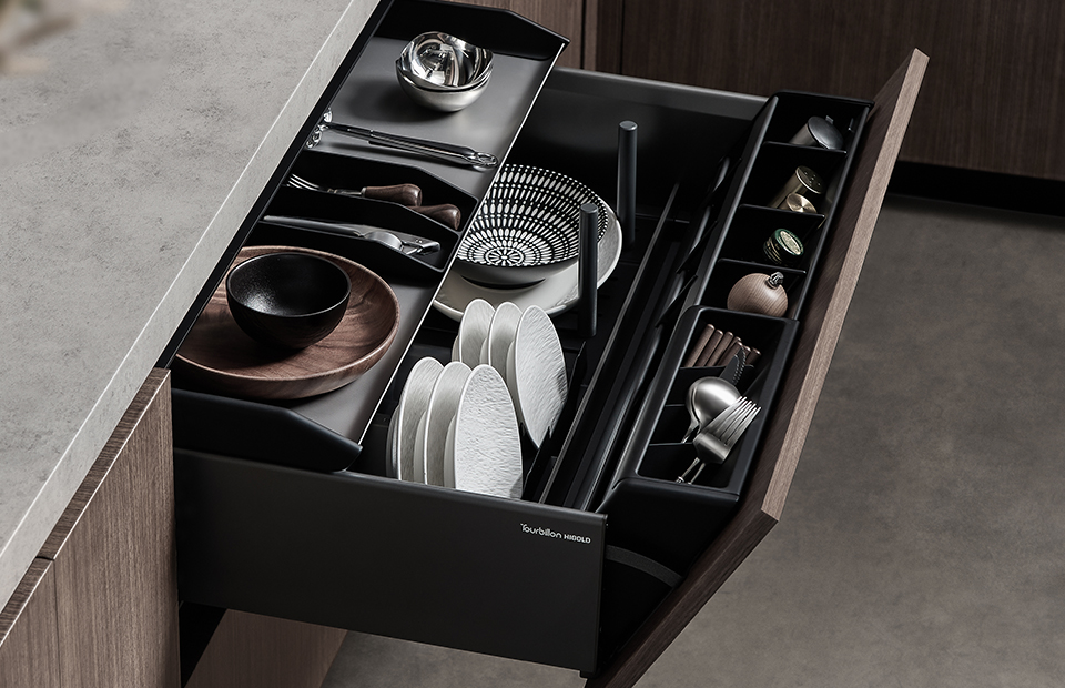 Quick Series Pull-out Dish Basket