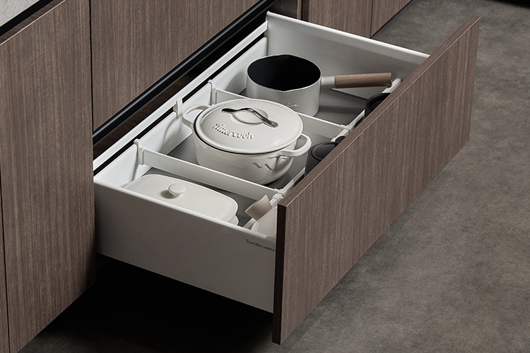 Three-sided Drawer Basket